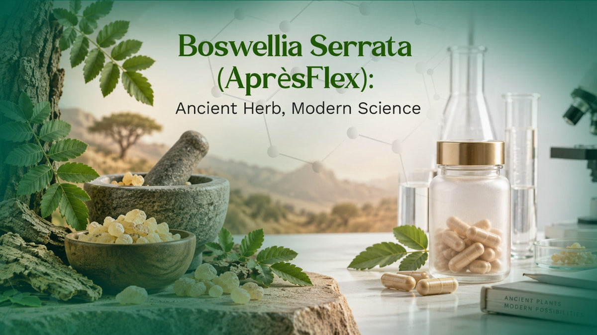 Boswellia Serrata (AprèsFlex): Ancient Herb, Modern Science