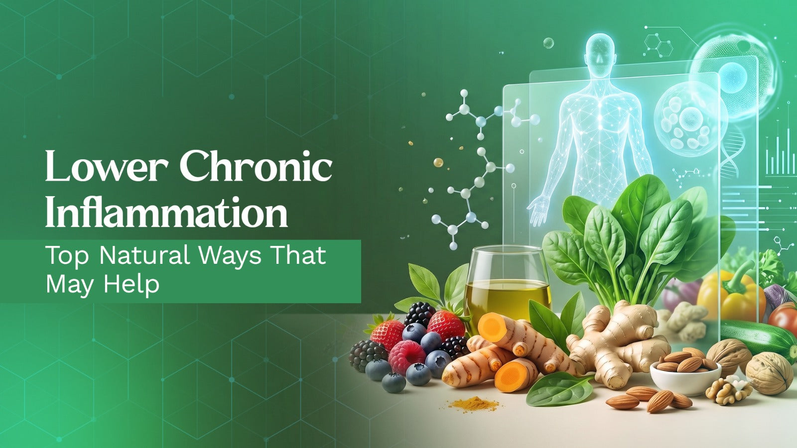 Top Natural Ways That May Help Lower Chronic Inflammation by alloveda ai 