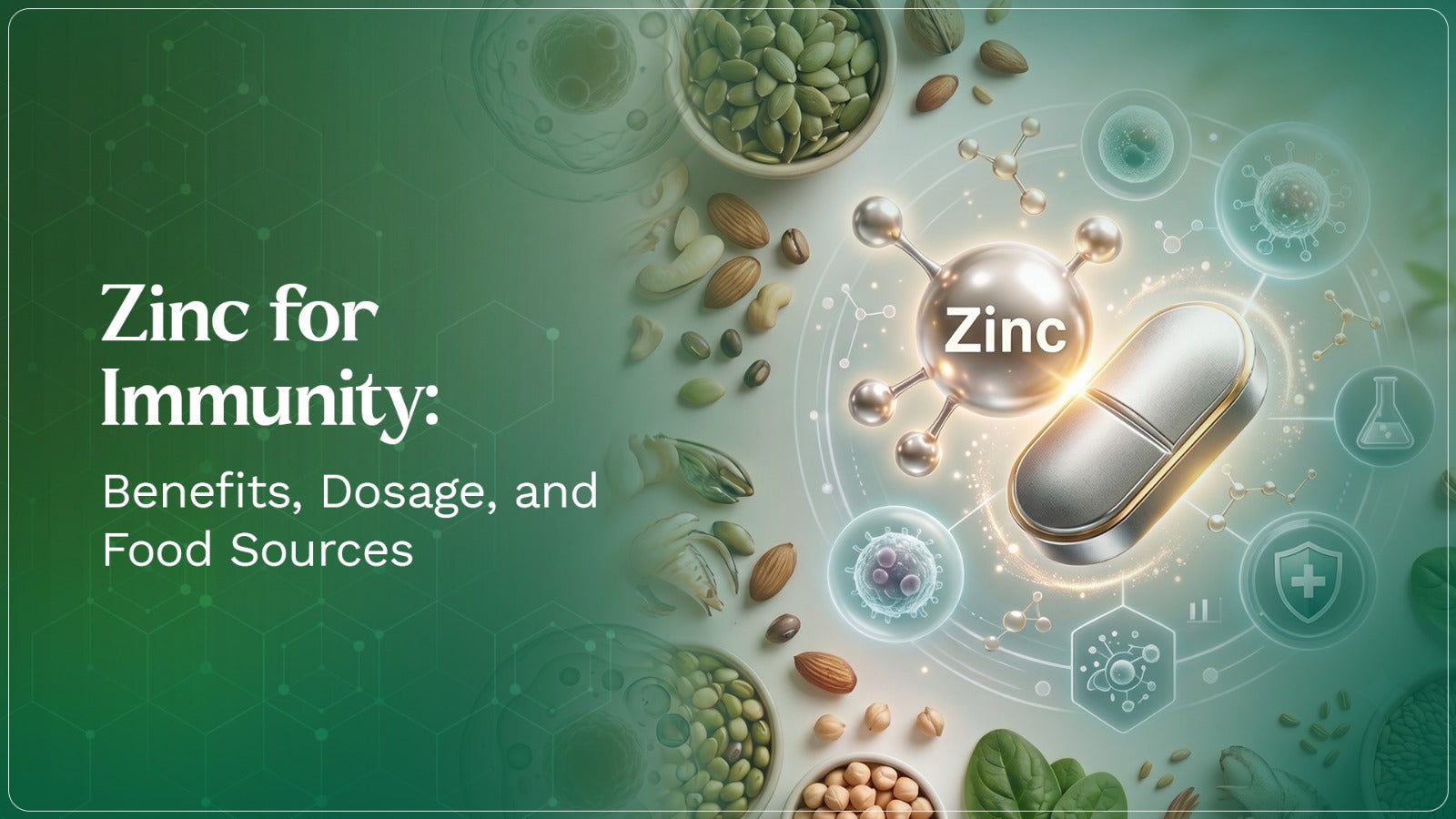 Alloveda ai Zinc for Immunity: Benefits, Dosage, and Food Sources